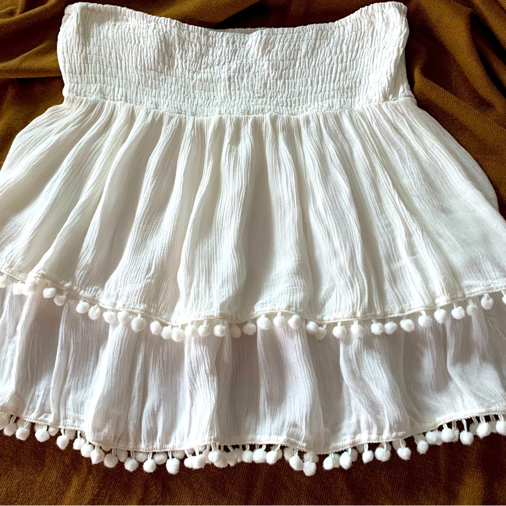 White Miniskirt NWOT
